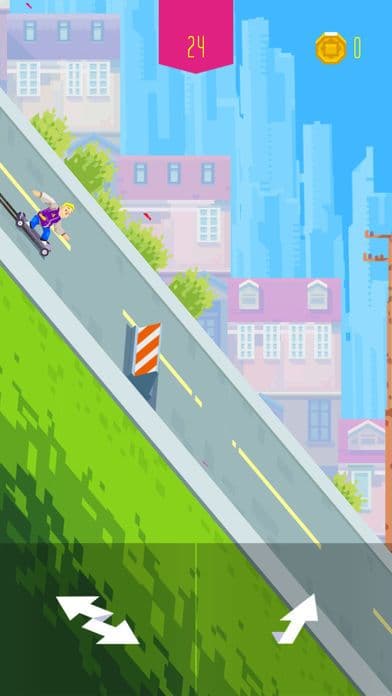 Skater Downhill screenshot 2