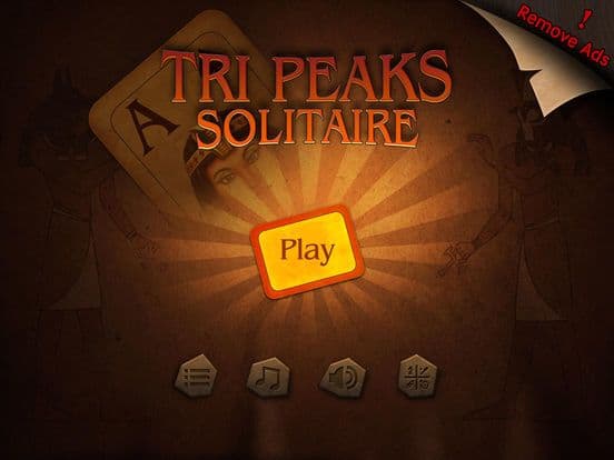 Card Game:TriPeaks Solitaire screenshot 2