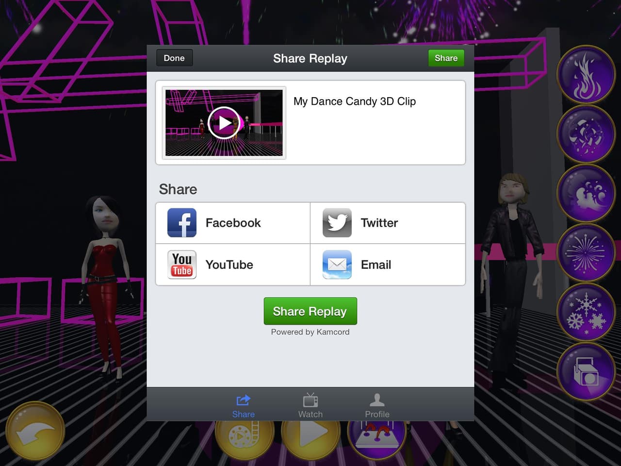DanceCandy3D screenshot 2