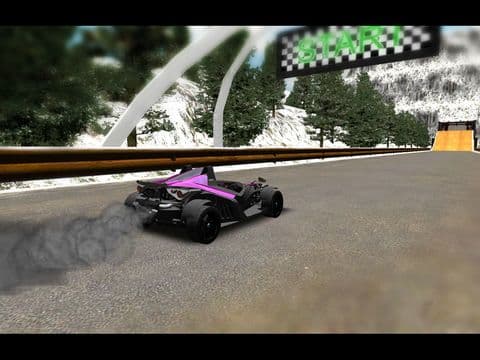 Winter Track Mania Racing screenshot 3