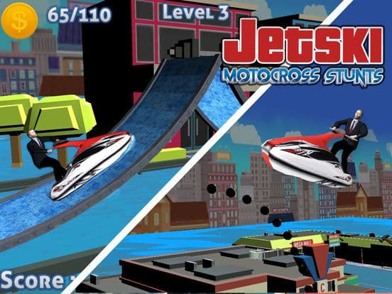 JetSki MotoCross Uphill Race screenshot 2