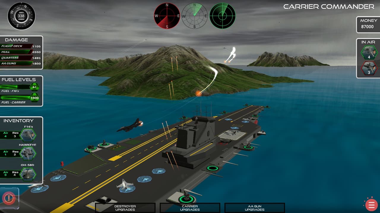 Carrier Commander screenshot 2