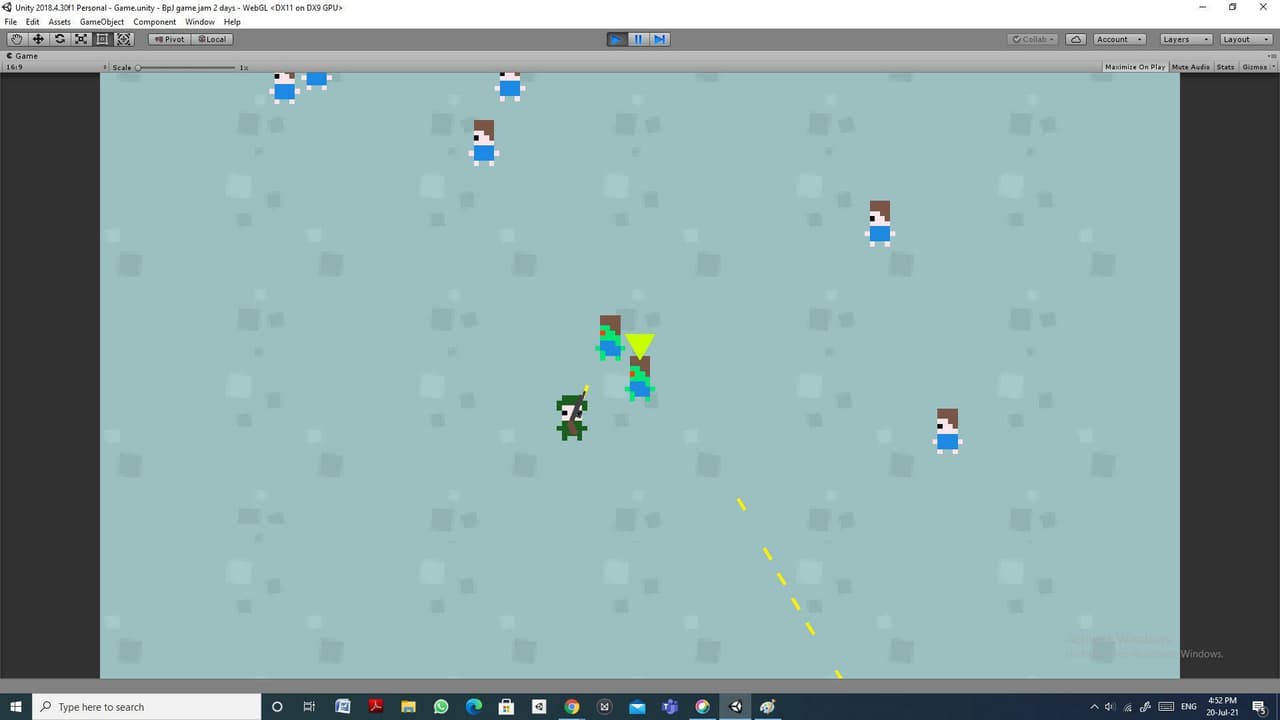 Pop zombies (itch) screenshot 4