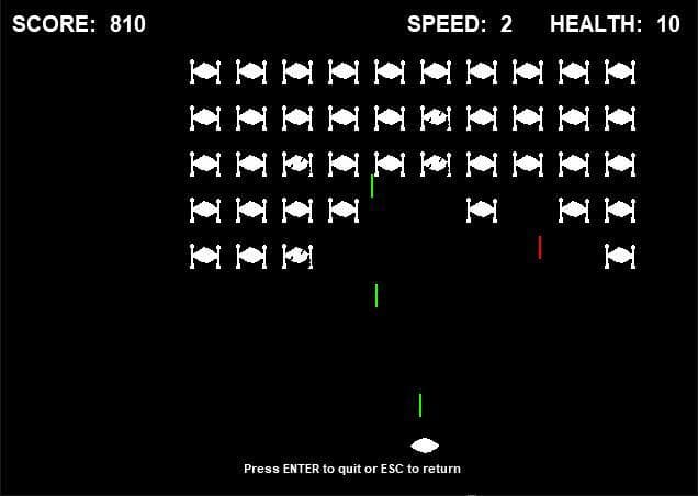 Space Invaders (itch) (MathiasKaindl) screenshot 3