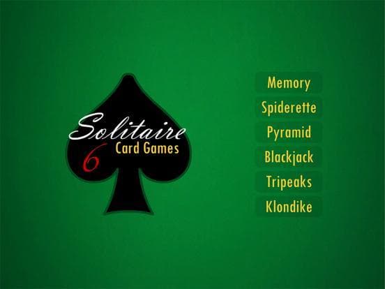 6 Solitaire Card Games screenshot 2