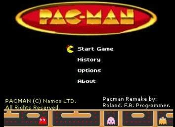 Pacman Remake for Dreamcast (Nova32 Animation Studios) screenshot 5