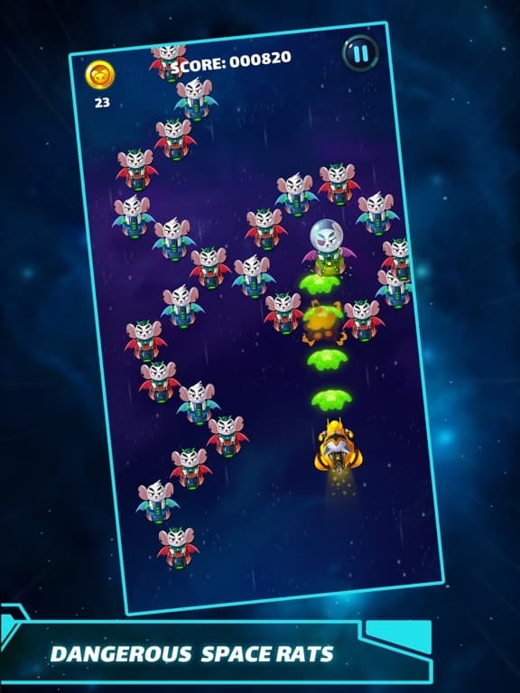 Cat Shooter: Space Attack screenshot 3