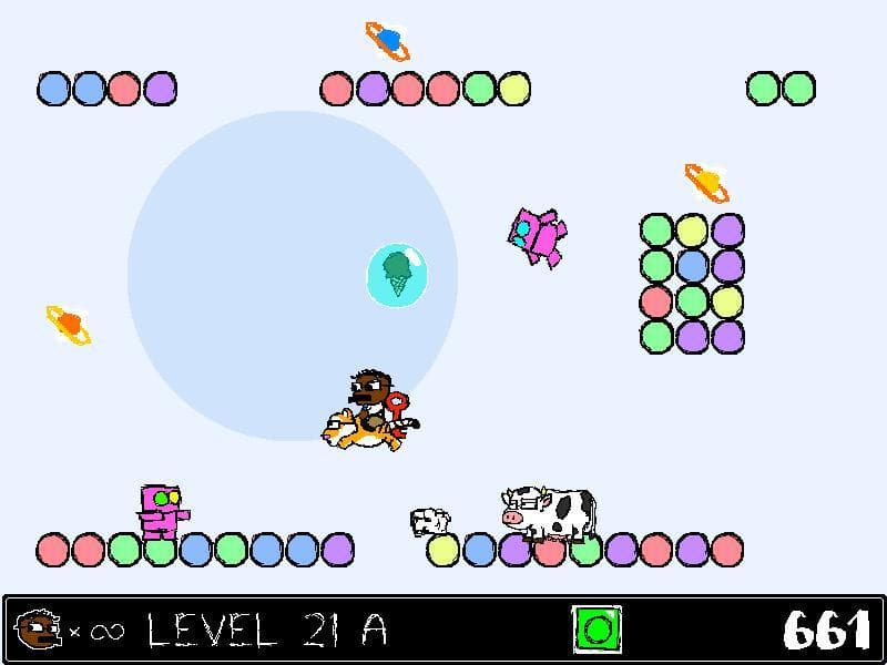 Deepak Fights Robots (itch) screenshot 2