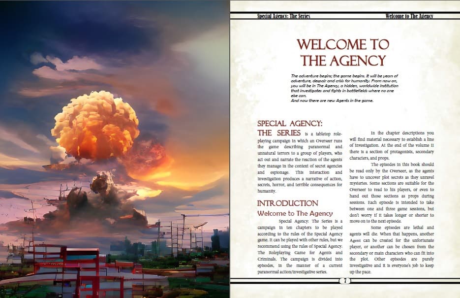 Special Agency: The Series Volume I
