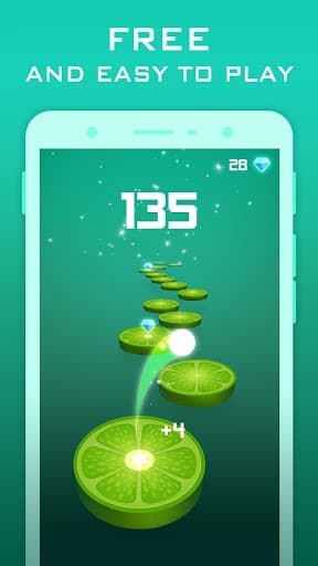 Splashy Tiles: Bouncing To The Fruit Tiles screenshot 4