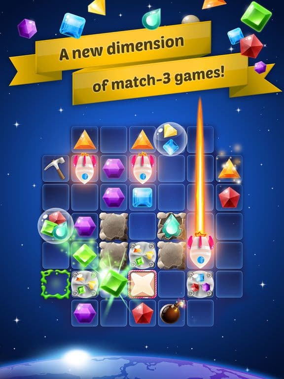 Jewel Galaxy: Gem Match Puzzle screenshot 3