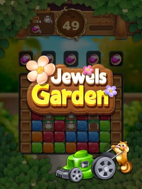 Jewels Garden: Blast Puzzle