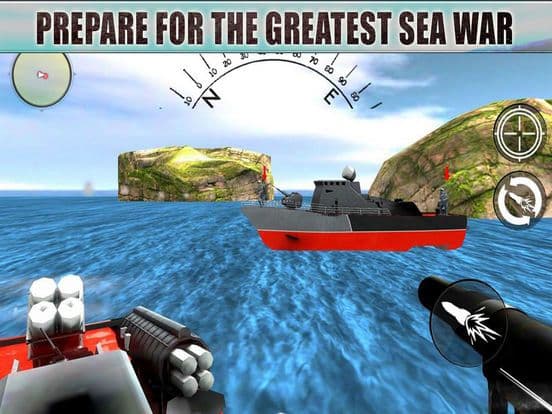 Gunship Shooter: Sea War Moder screenshot 3