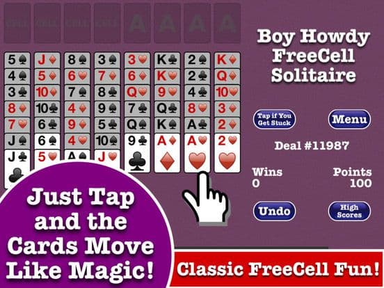 Totally FreeCell Solitaire! Classic Card Game screenshot 2