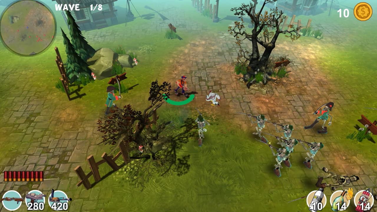 Mad Gardener: Zombie Massacre screenshot 6