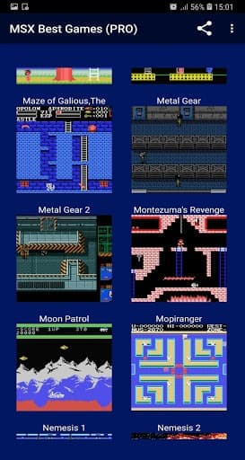 MSX Best Games PRO screenshot 6