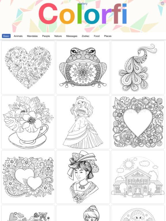 Colorfi: Adult Coloring Book screenshot 3