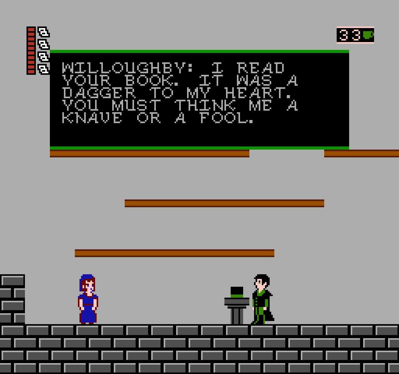 Jane Austens 8-bit Adventure (demo) screenshot 5