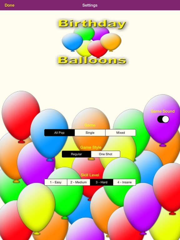 Birthday Balloons