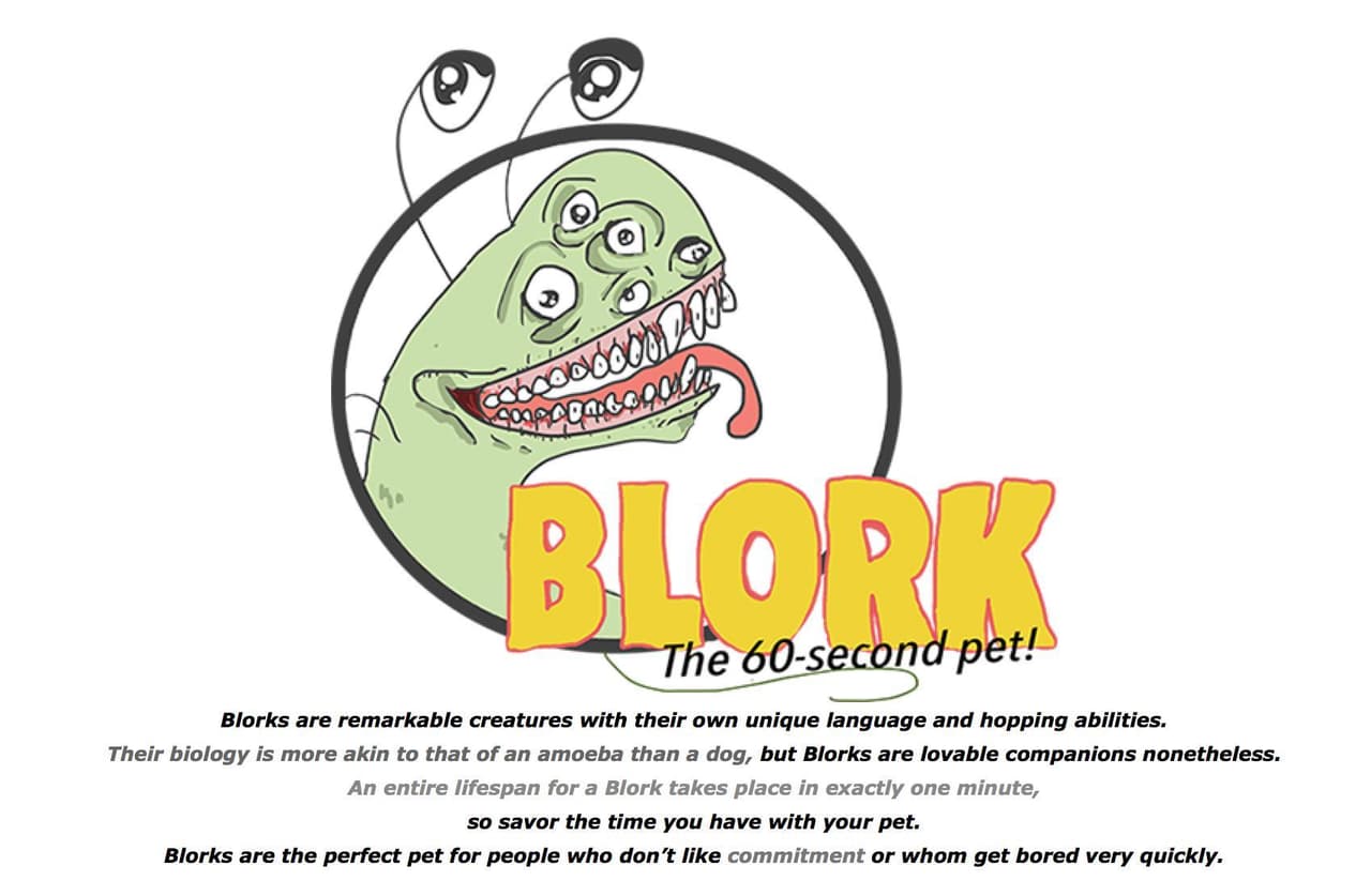 Blork: The 60 Second Pet! screenshot 2