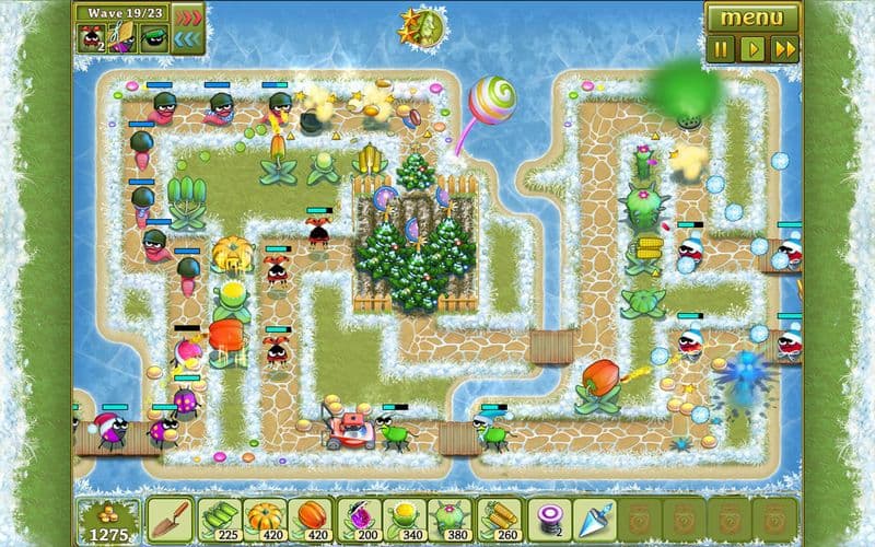 Garden Rescue Christmas edition lite screenshot 4