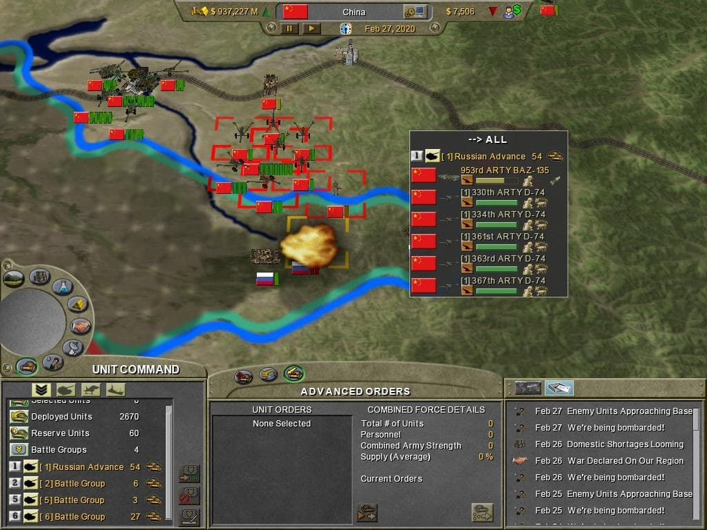 Supreme Ruler 2020: Global Crisis screenshot 4