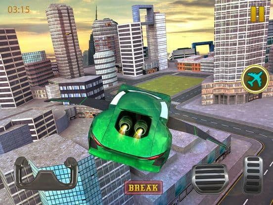 Sports Flying Car Simulator 3d Games