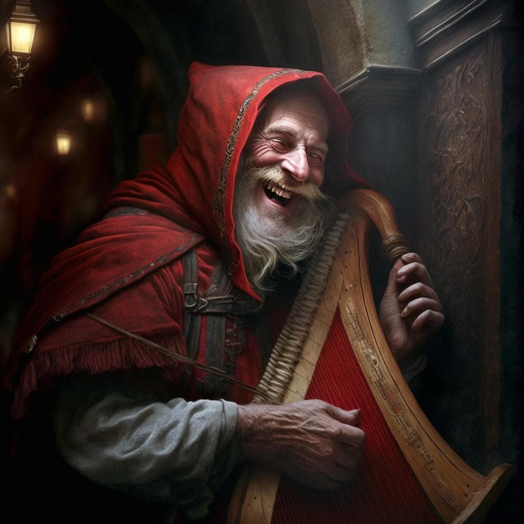 La harpe du Dieu-Rouge