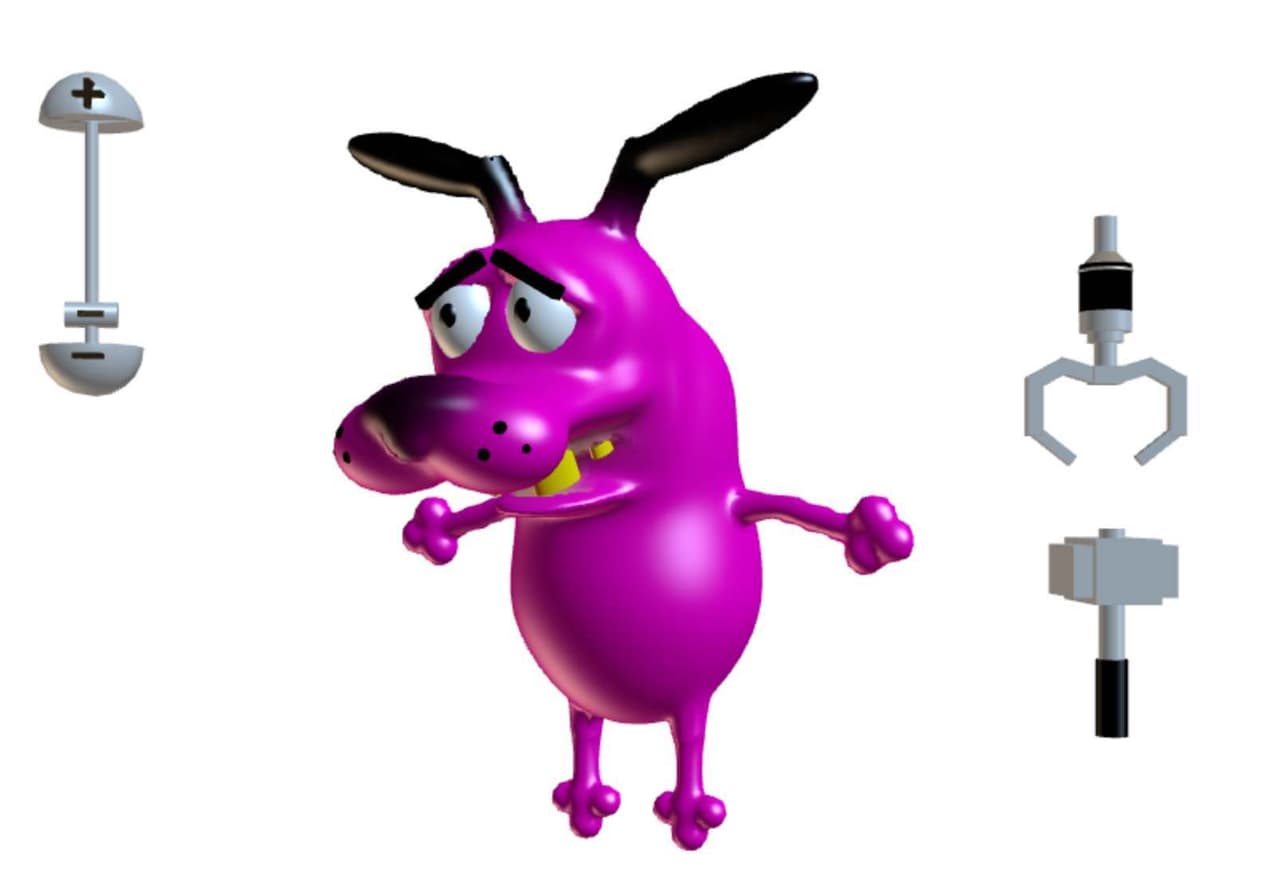 Digital Rubber Toy