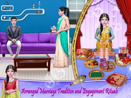 Indian Girl Royal Engagement screenshot 4