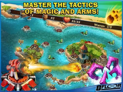 Fort Defenders 7 seas HD screenshot 3