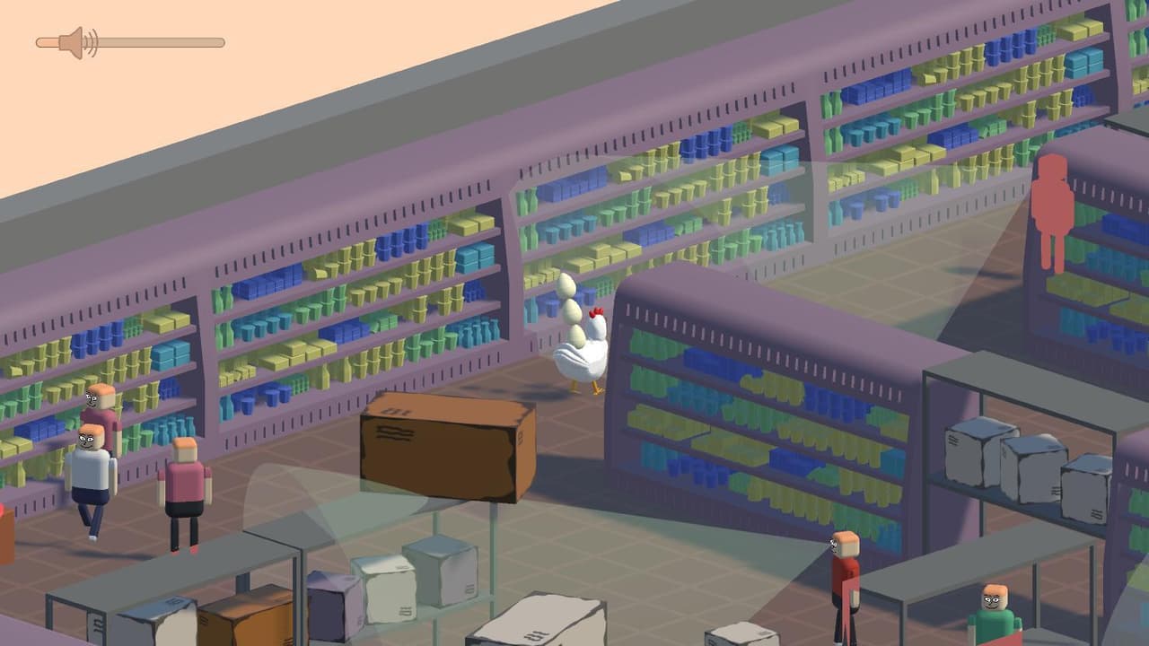 Tilted Chicken Game