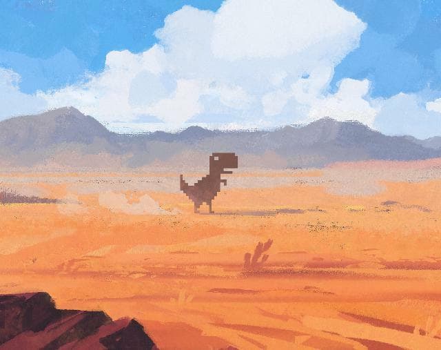 Jumping Dino Game