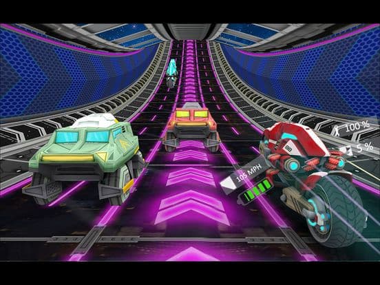 Futuristic Bike Racing Rider screenshot 5