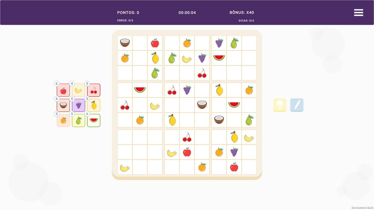 Fruit Sudoku