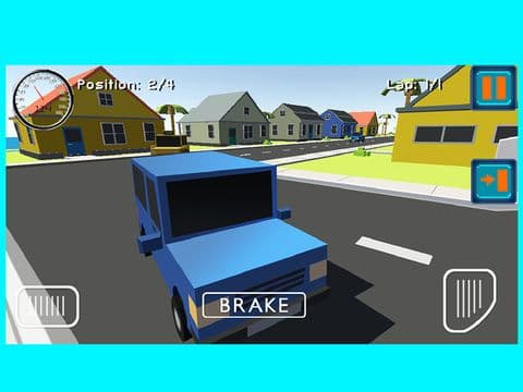 Pixel Cars: Xtreme Road Race 3D screenshot 3
