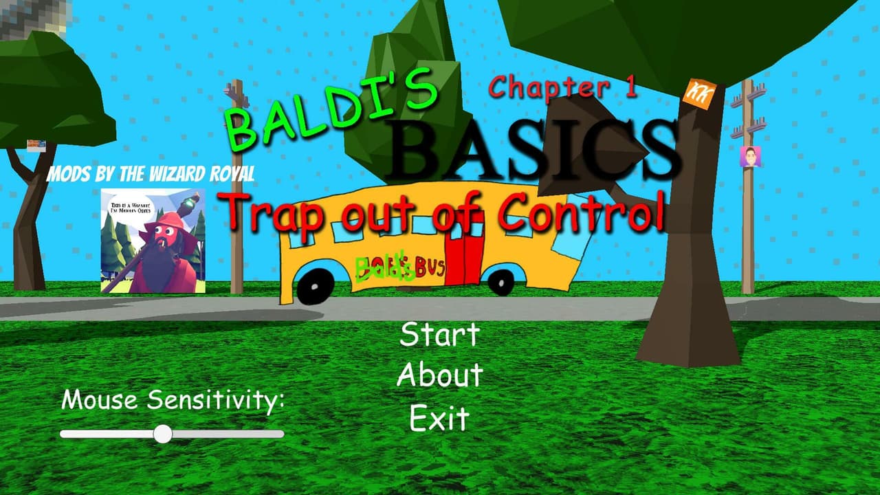 Baldis Basics Trap out of control Chapter 1 V1.3.3 screenshot 2