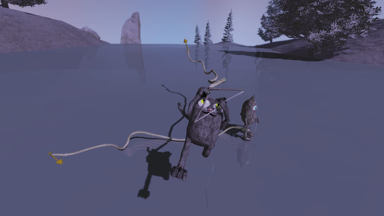 Floppy Cat Bow Golf! screenshot 6
