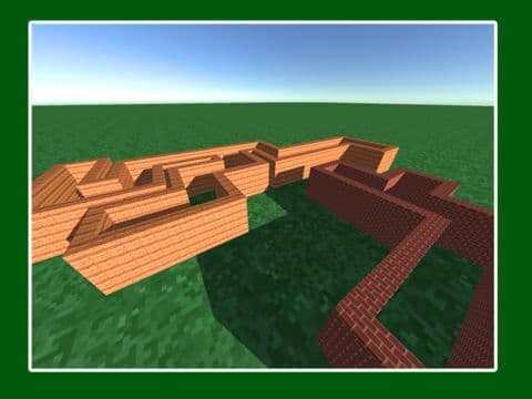 Cubic Blocks Maze Run 3D screenshot 4