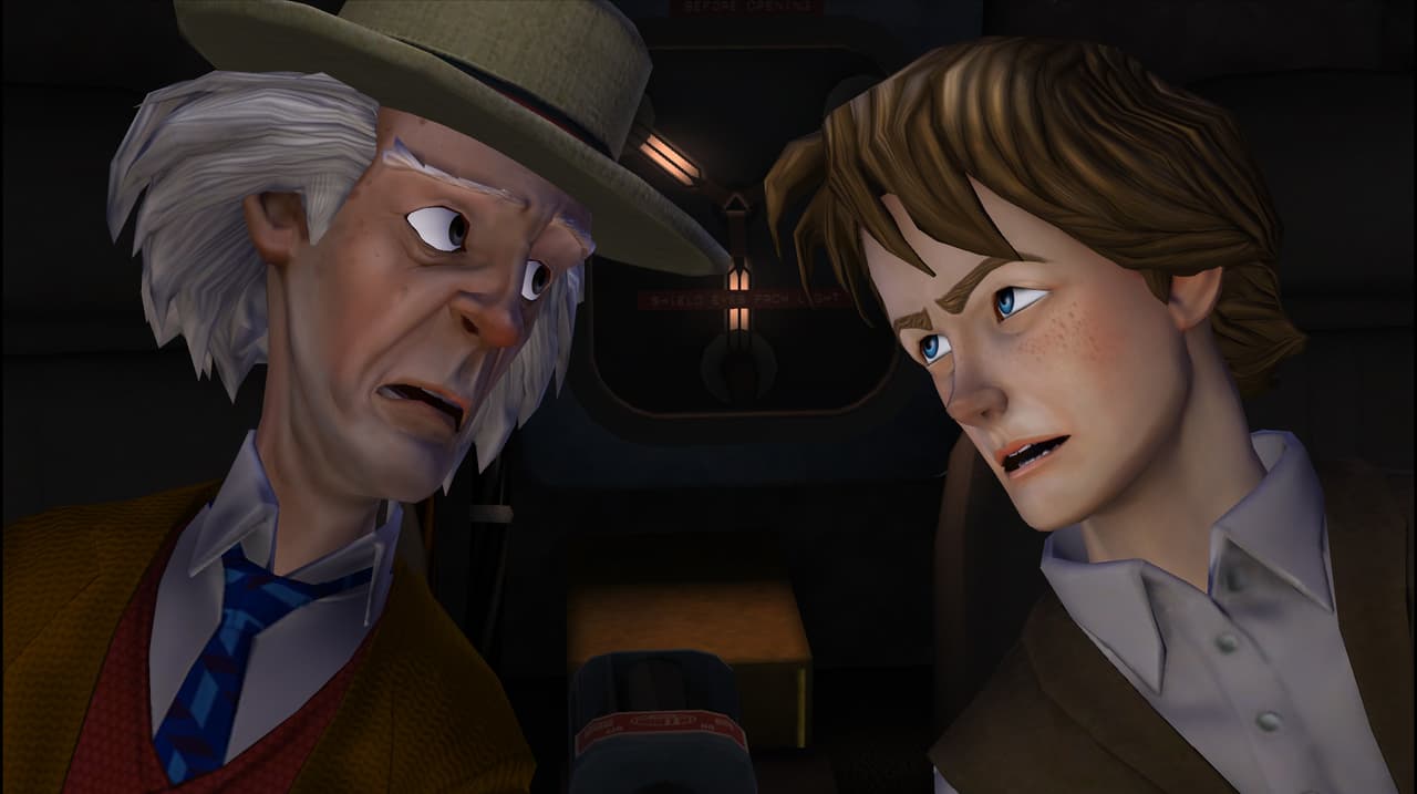 Back to the Future: The Game - Episode 2. Get Tannen screenshot 2