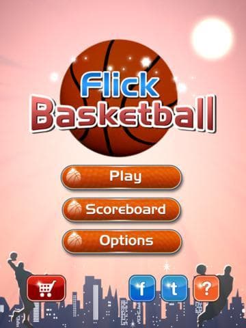 Flick Basketball Friends: Free Arcade Hoops screenshot 2