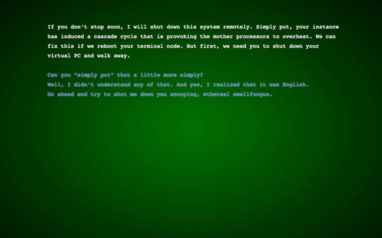 System Shutdown (streetcomedian@gmail.com) screenshot 3