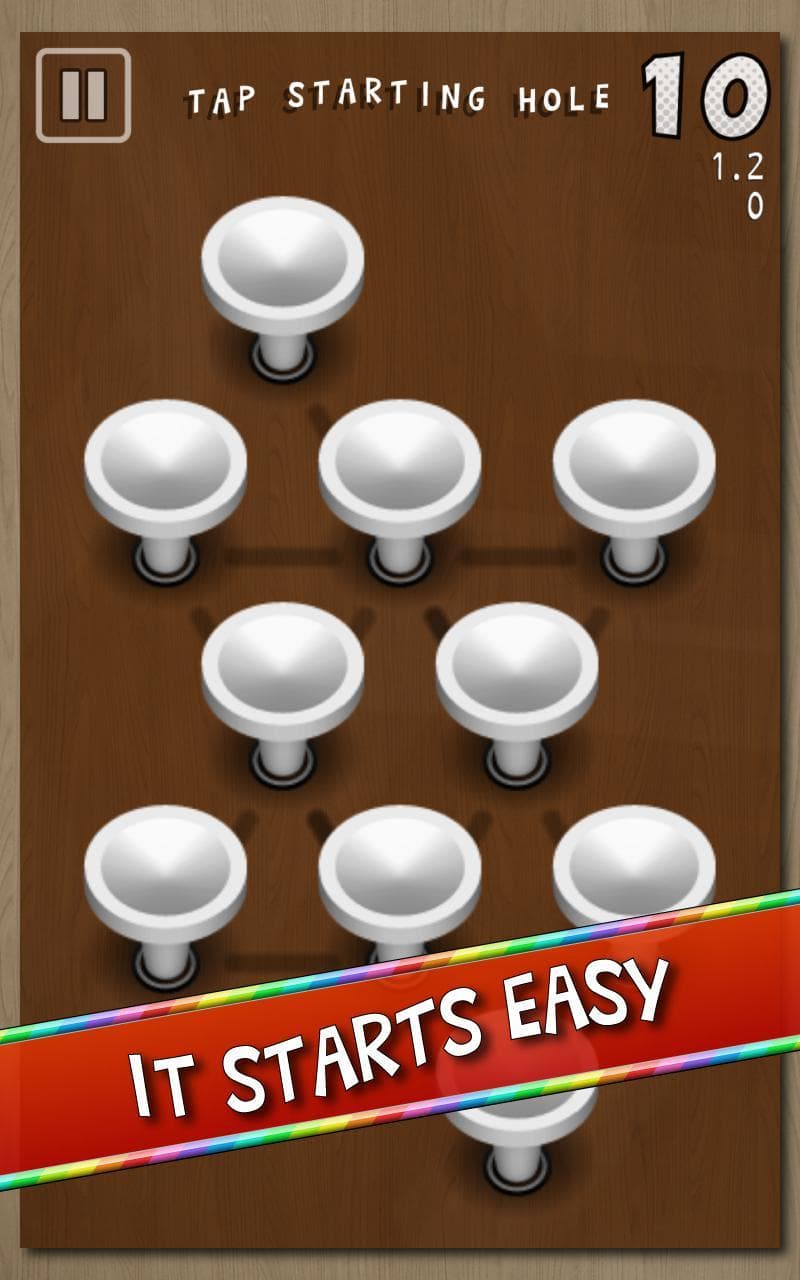 Triangular Peg Solitaire screenshot 3