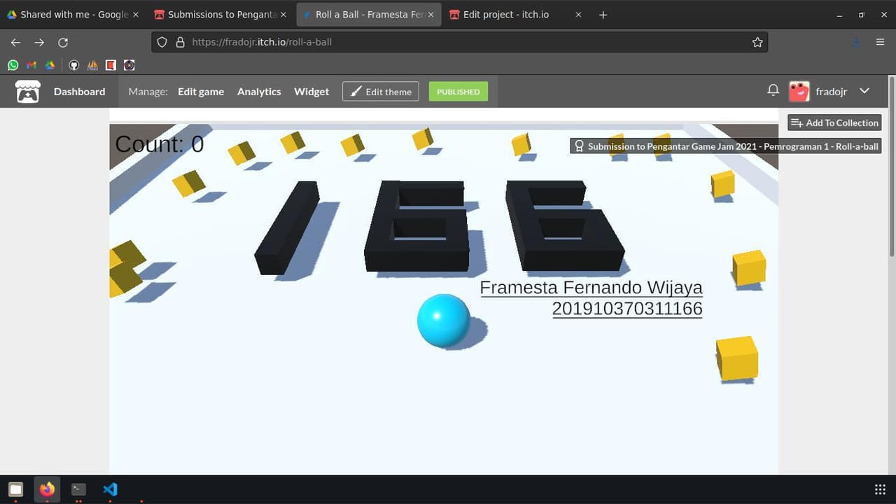 Roll a Ball - Framesta Fernando - 166 screenshot 2