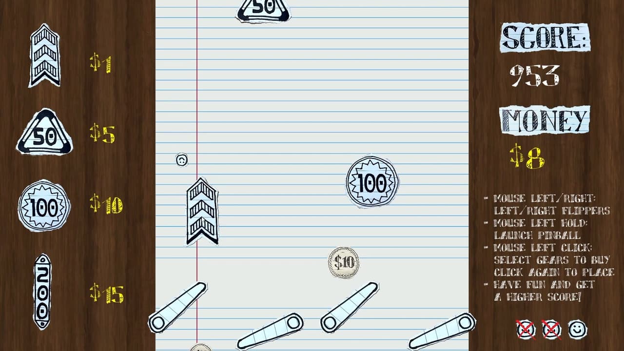 Sketch Pinball