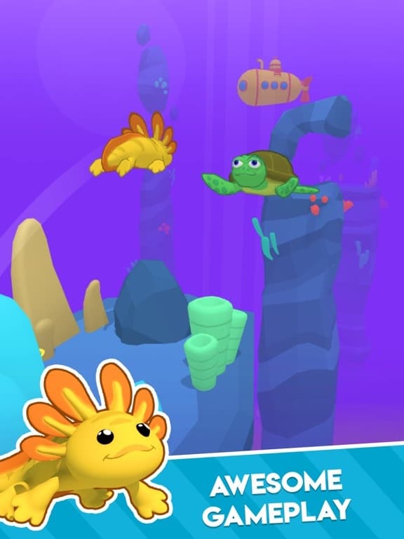 Axolotl Rush screenshot 3
