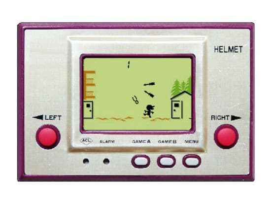 Helmet LCD Game screenshot 4