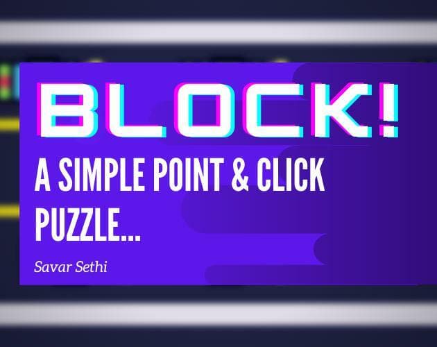 BLOCK - My First 2D Experiment