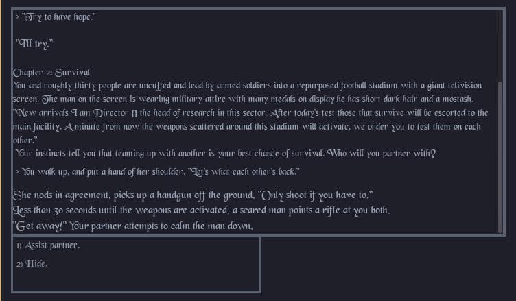 How Will You Survive? screenshot 2