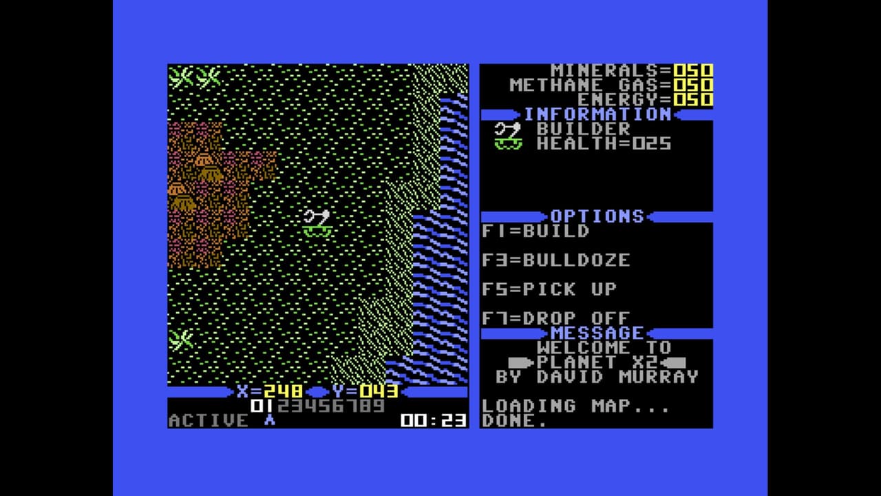 Planet X2 (C64) screenshot 2